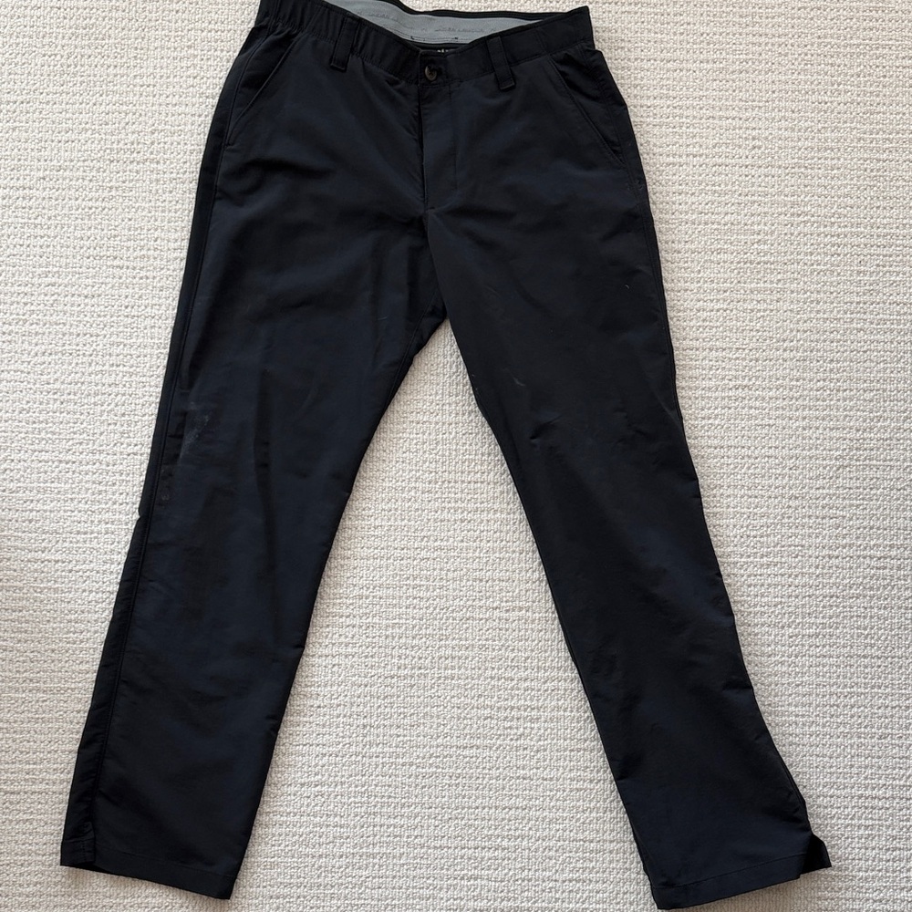 Under Armour Men's Black Chinos